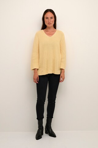 Kaffe Sweater 'Merian ' in Yellow