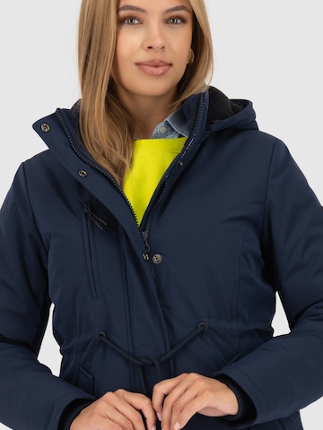 Alife and Kickin Winter Parka 'KierseyAK' in Blue