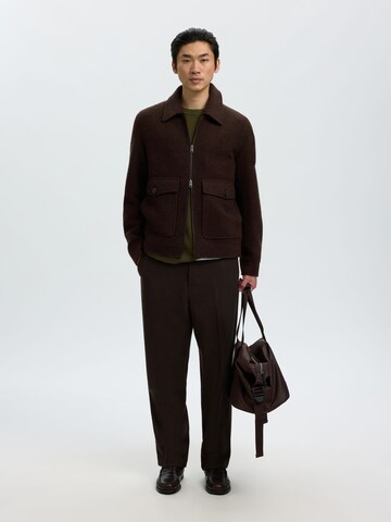 Giacca di mezza stagione di SELECTED in marrone