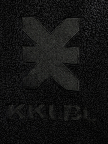 Karo Kauer Jacke in Schwarz