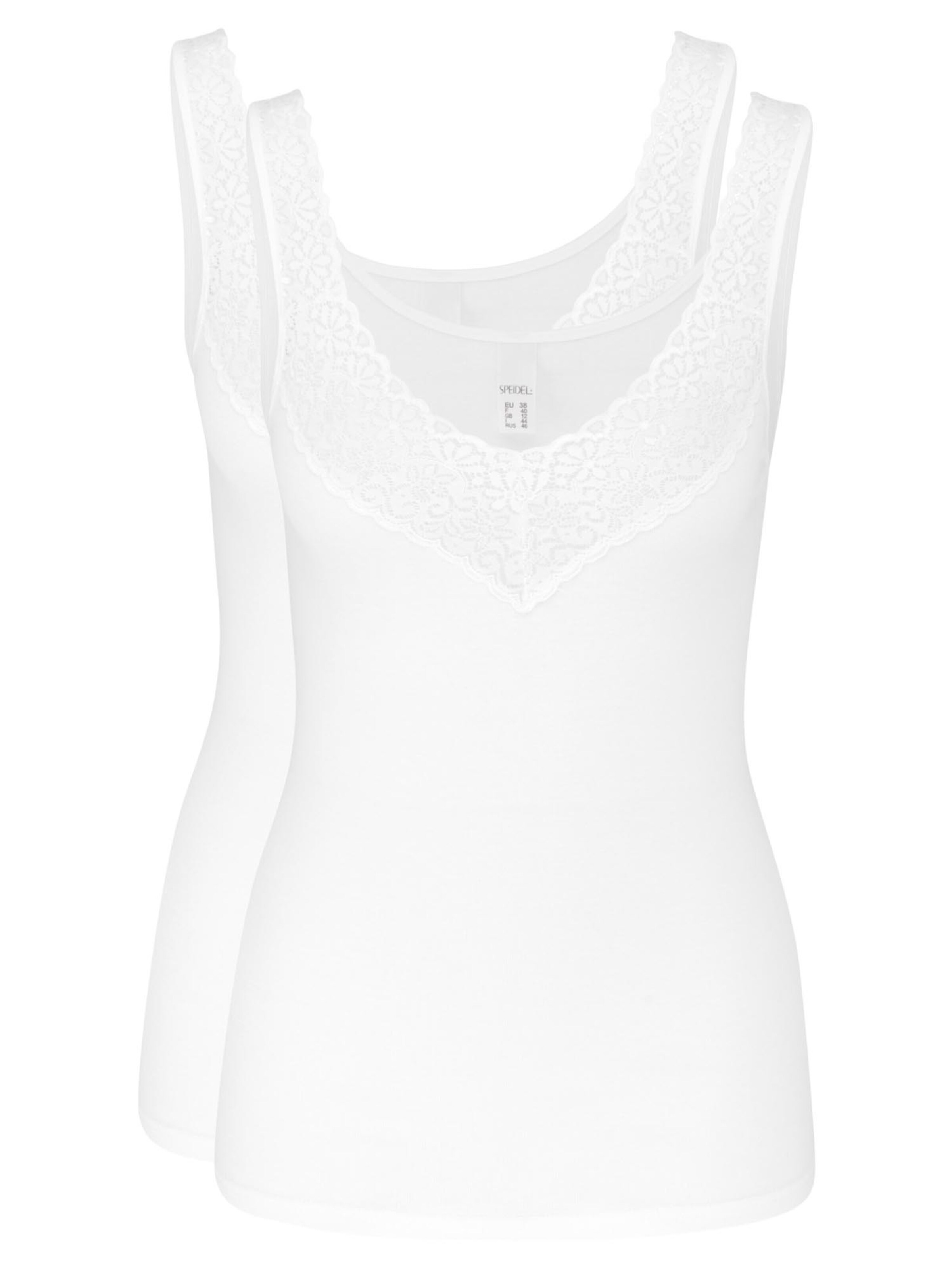SPEIDEL Undershirt 'Natalie' in White: front