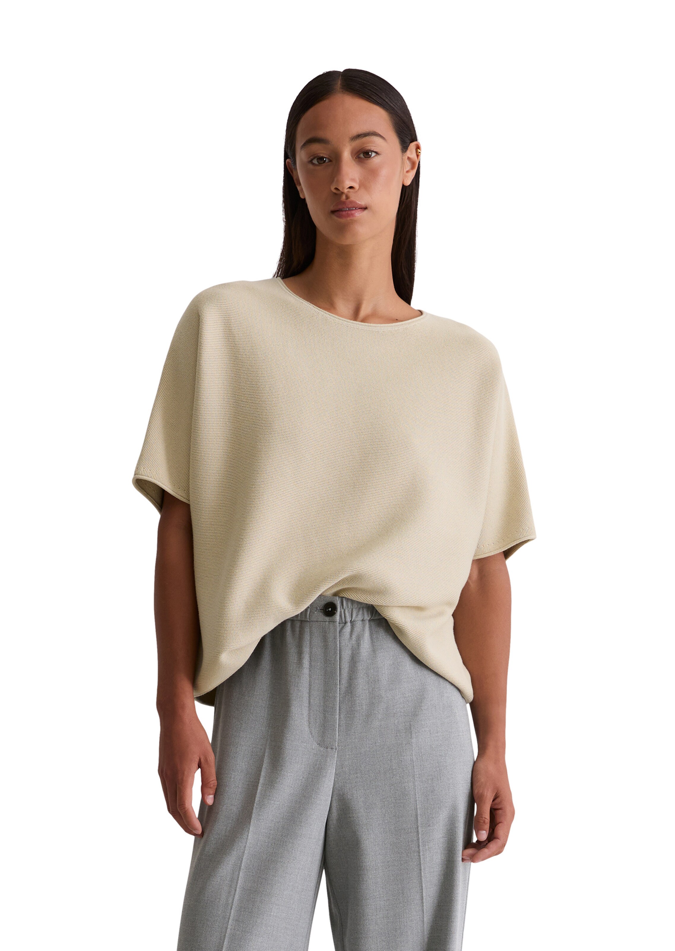 Marc O'Polo Sweater in Beige: front