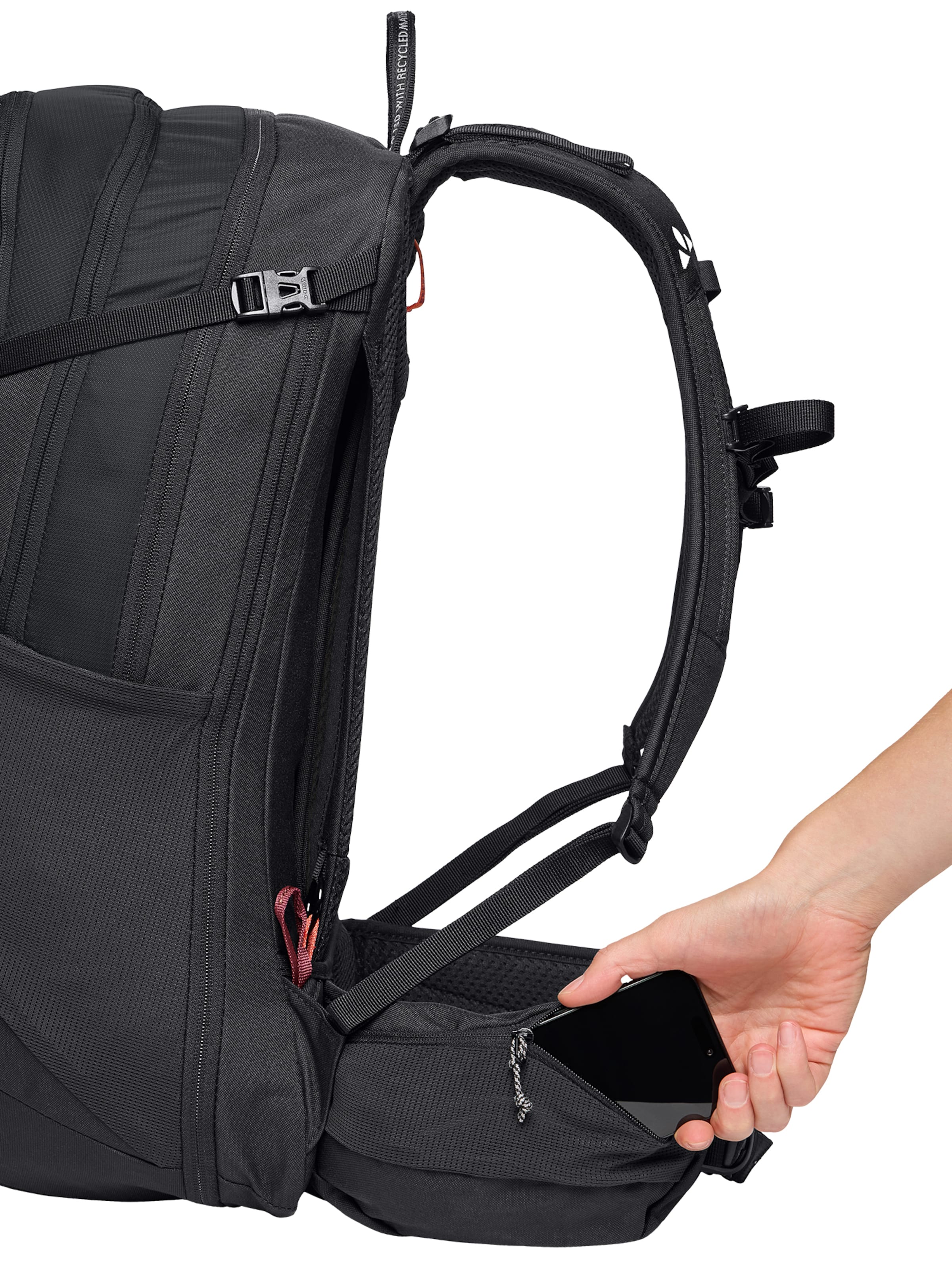 VAUDE Rucksack 'Wizard 24+4' in Schwarz