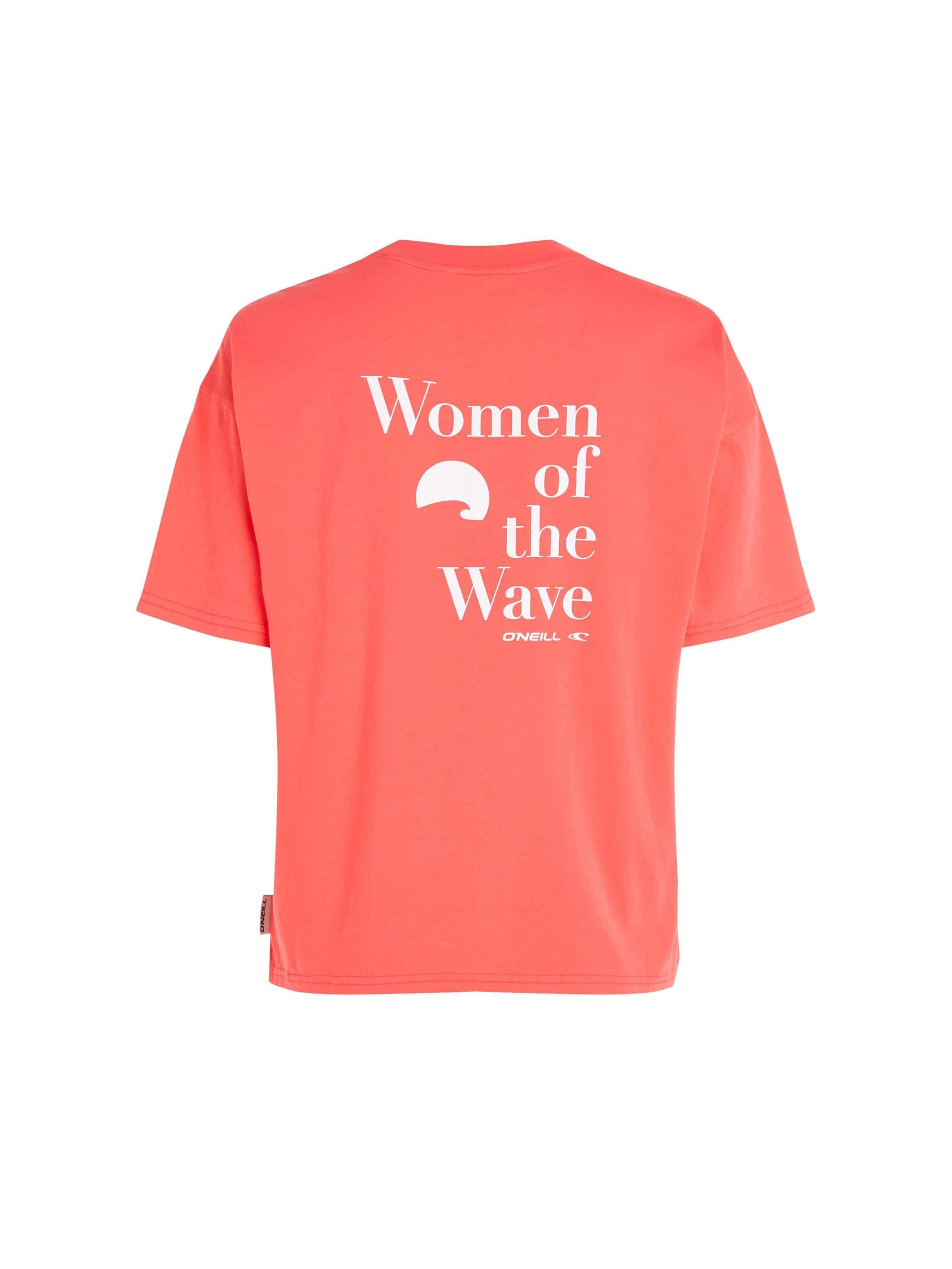 O'NEILL Μπλουζάκι 'Wow' σε ροζ