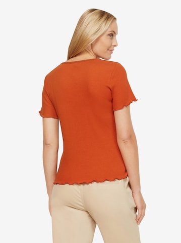 T-shirt Linea Tesini by heine en orange
