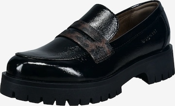 bugatti Loafer värissä musta: etupuoli