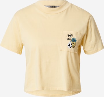 Volcom Shirt in Geel: voorkant