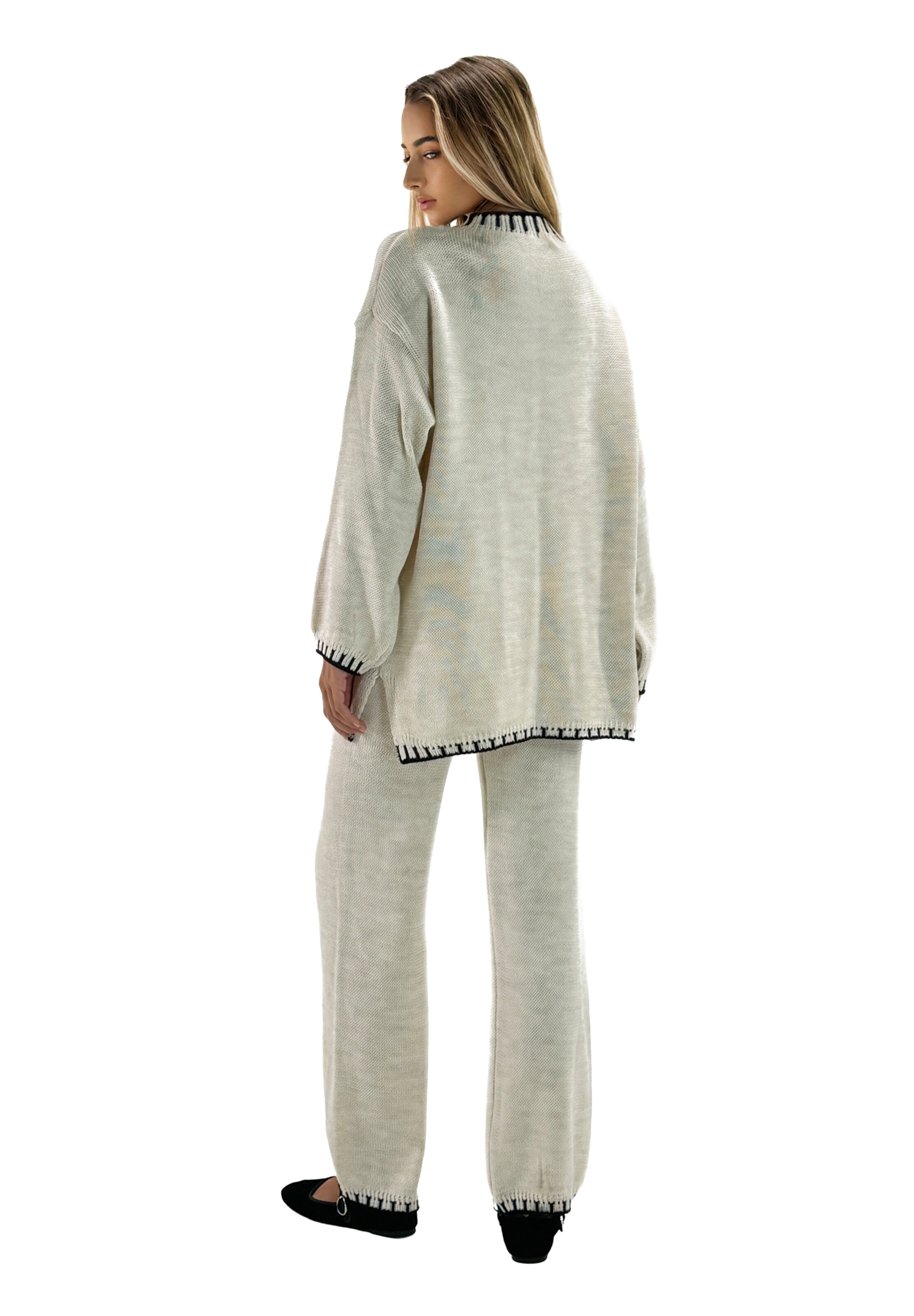 Elara Regular Broekpak in Beige