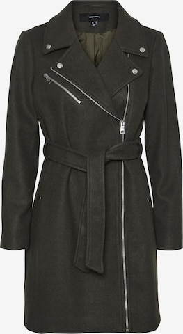 VERO MODA Between-Seasons Coat 'Pop' in Green: front