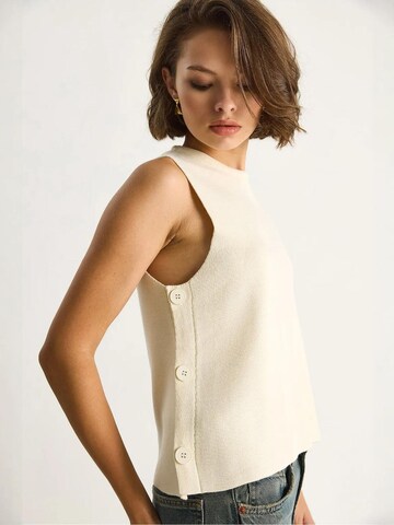 Bianco Lucci - Top de malha em bege