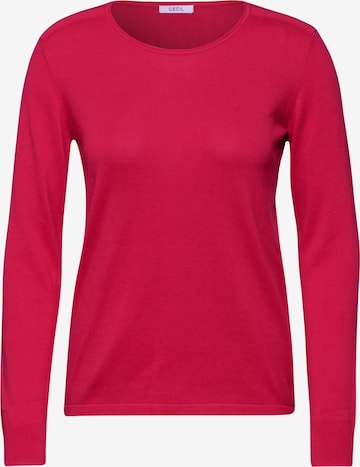 CECIL Pullover in Rot: Vorderseite