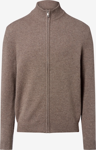 Andrew James Strickjacke in Braun: Vorderseite