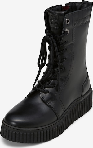 Bottes à lacets Marc O'Polo en noir : devant