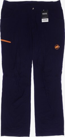 MAMMUT Pants in 34 in Blue: front