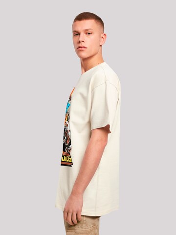 T-Shirt 'Asteroids Vintage Atari Retro Gaming' F4NT4STIC en beige
