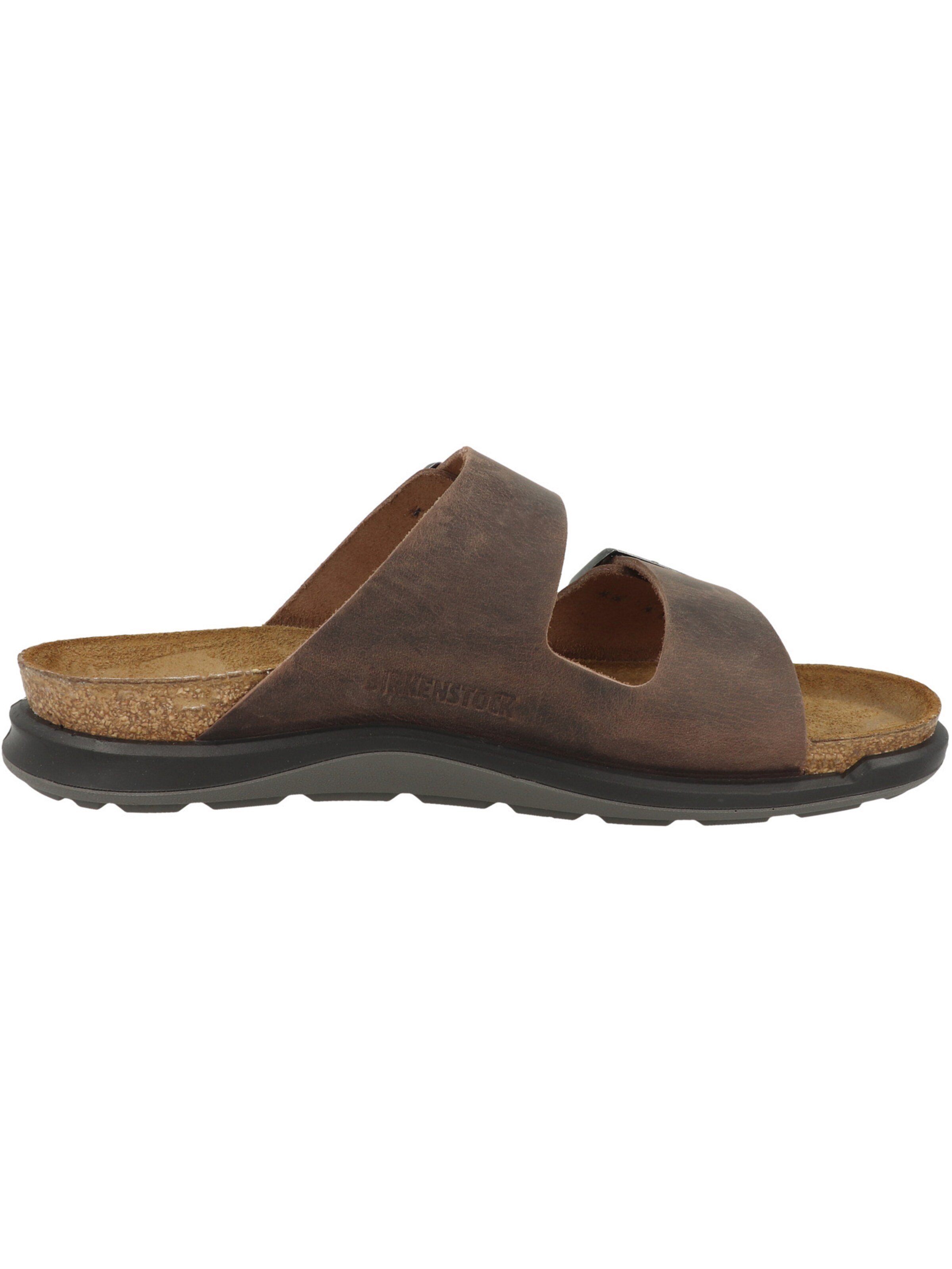 Zoccoletto ' Arizona' di BIRKENSTOCK in marrone: lato