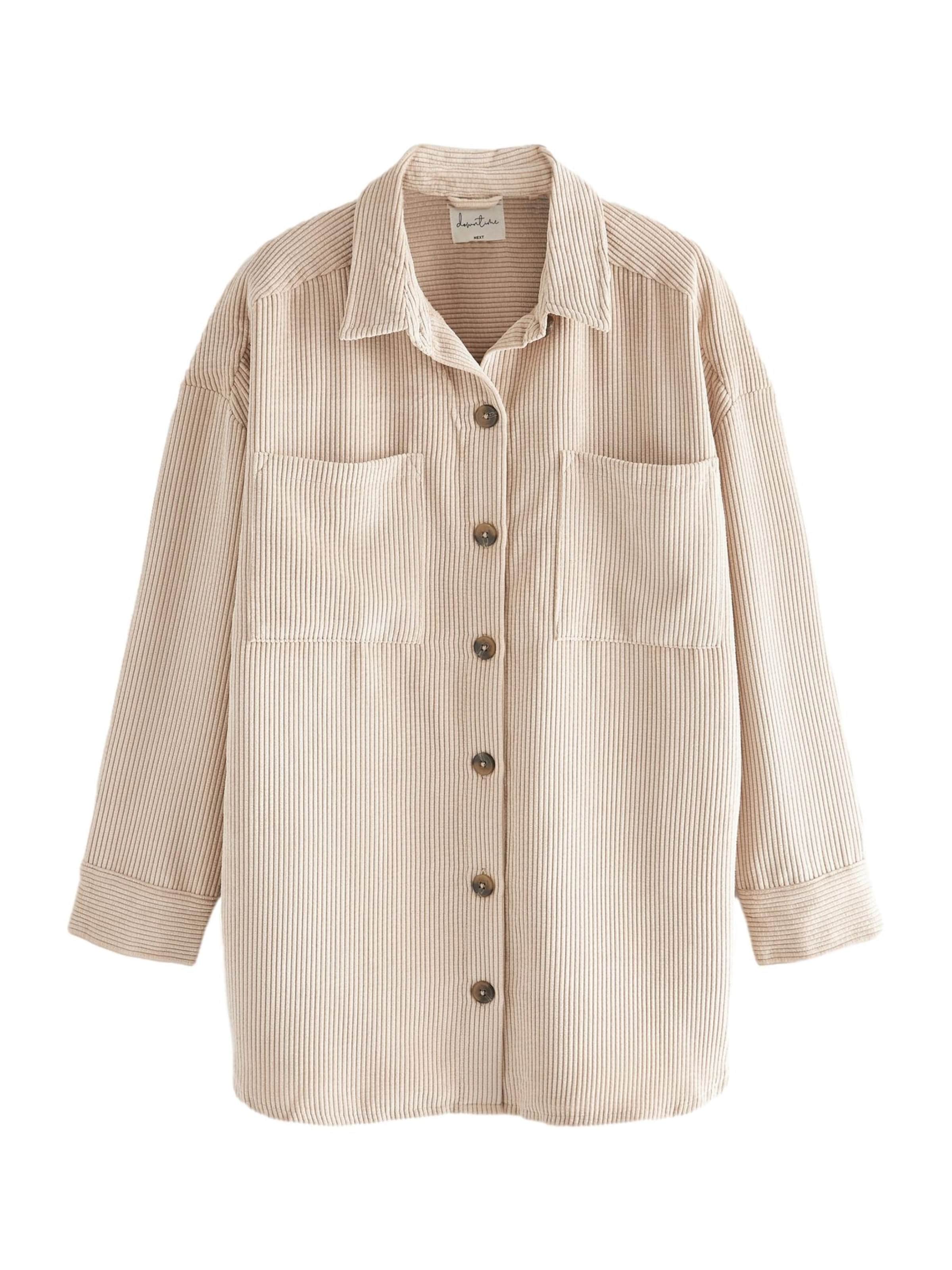 Next Övergångsjacka i beige: framsida