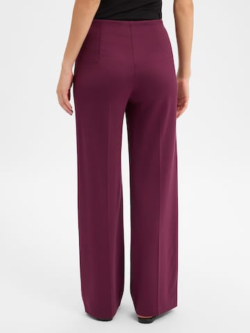Regular Pantalon Marc Cain en violet