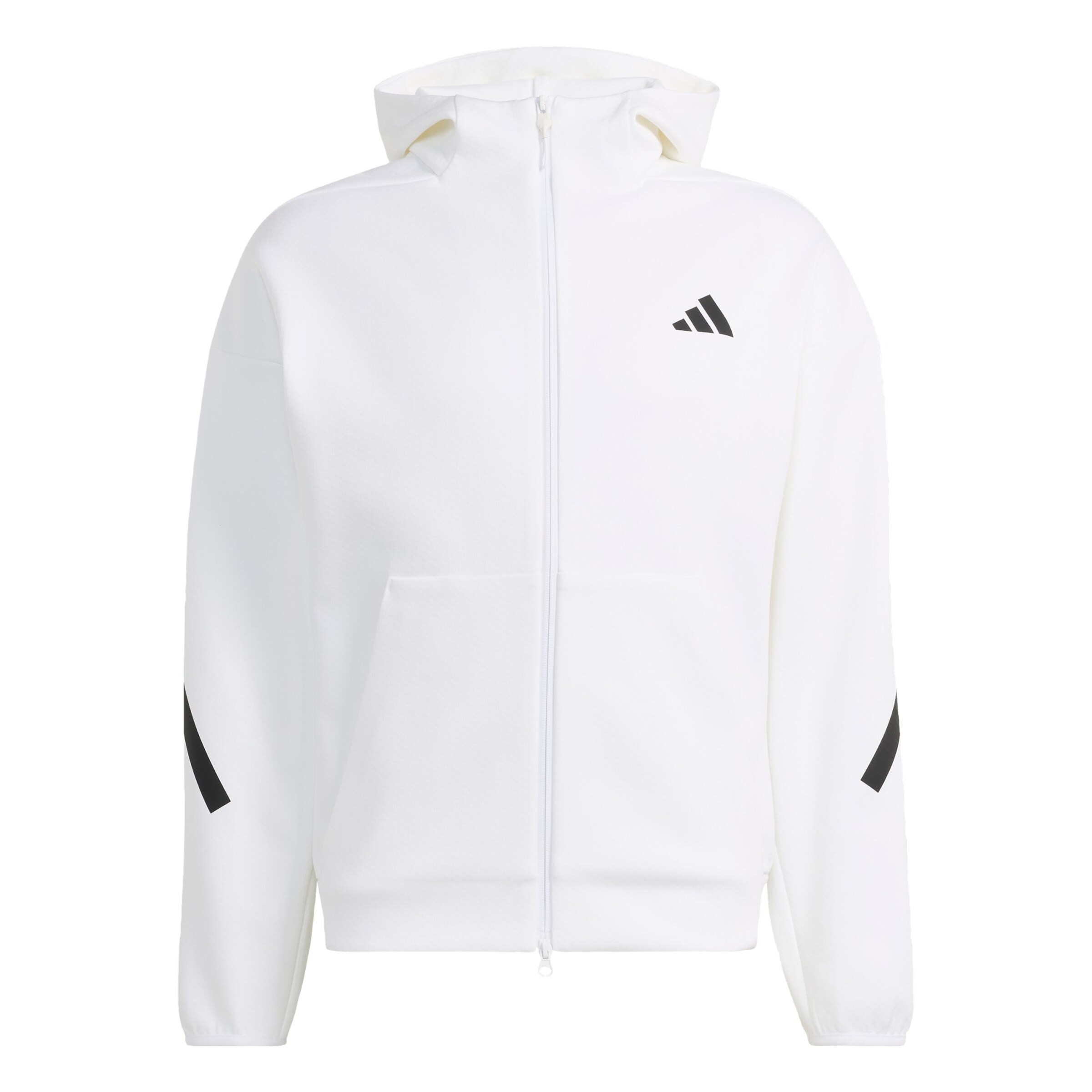 Veste de survêtement 'Z.N.E.' ADIDAS SPORTSWEAR en blanc : devant