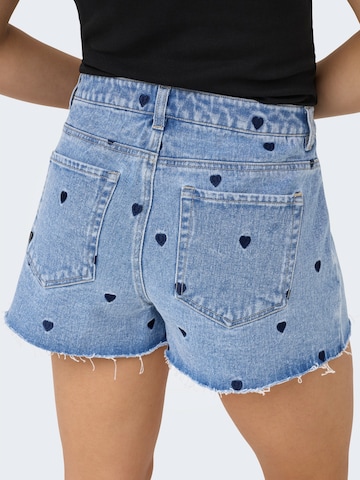 Regular Jean 'ONLTEXAS' ONLY en bleu