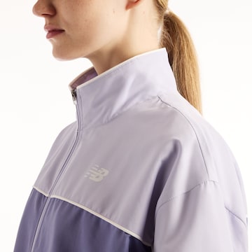 new balance Jacke 'Trackside' in Lila