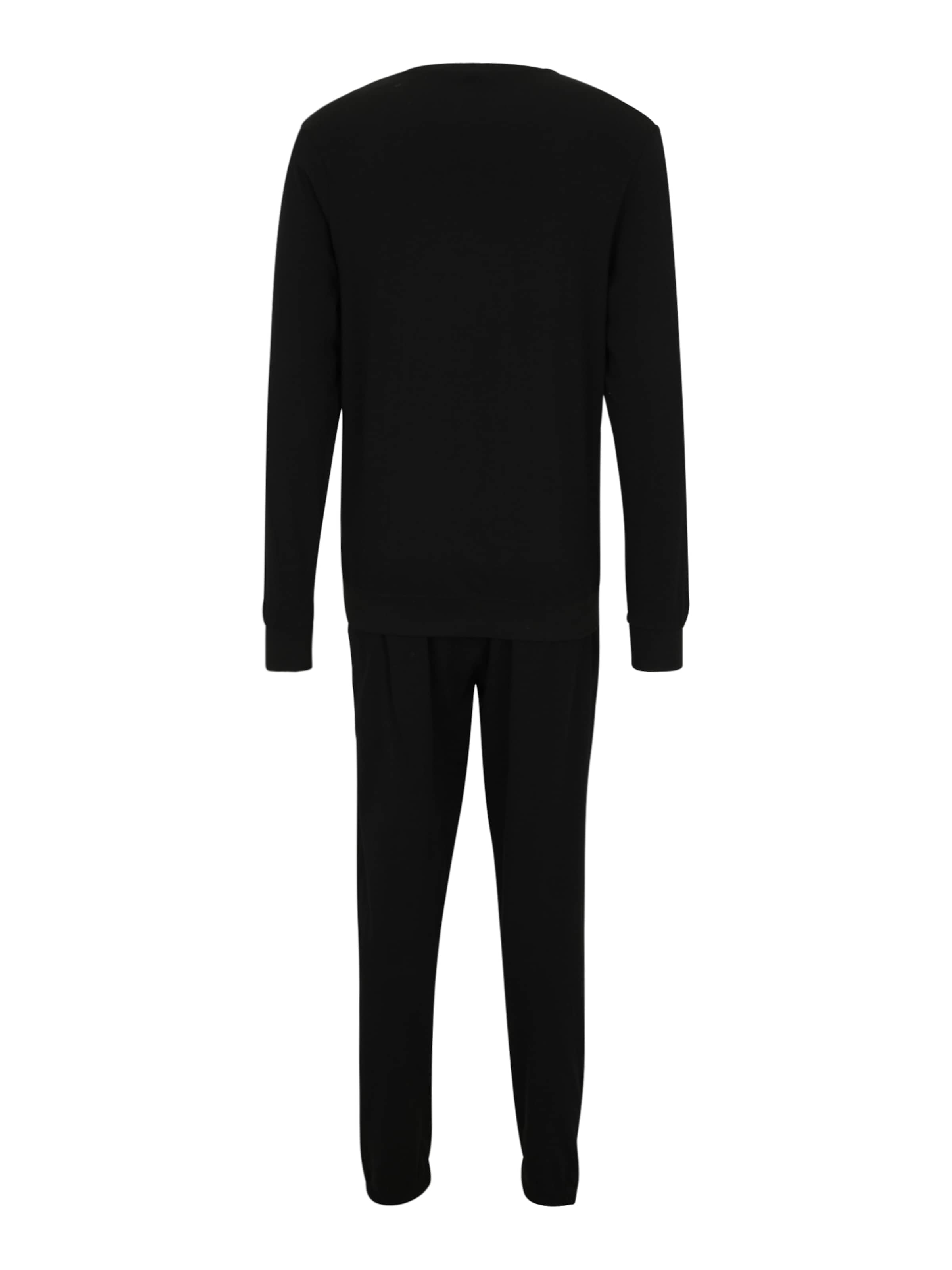 Pyjama long CR7 - Cristiano Ronaldo en noir