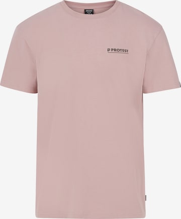 PROTEST Shirt 'PRTROCKO' in Oranje: voorkant