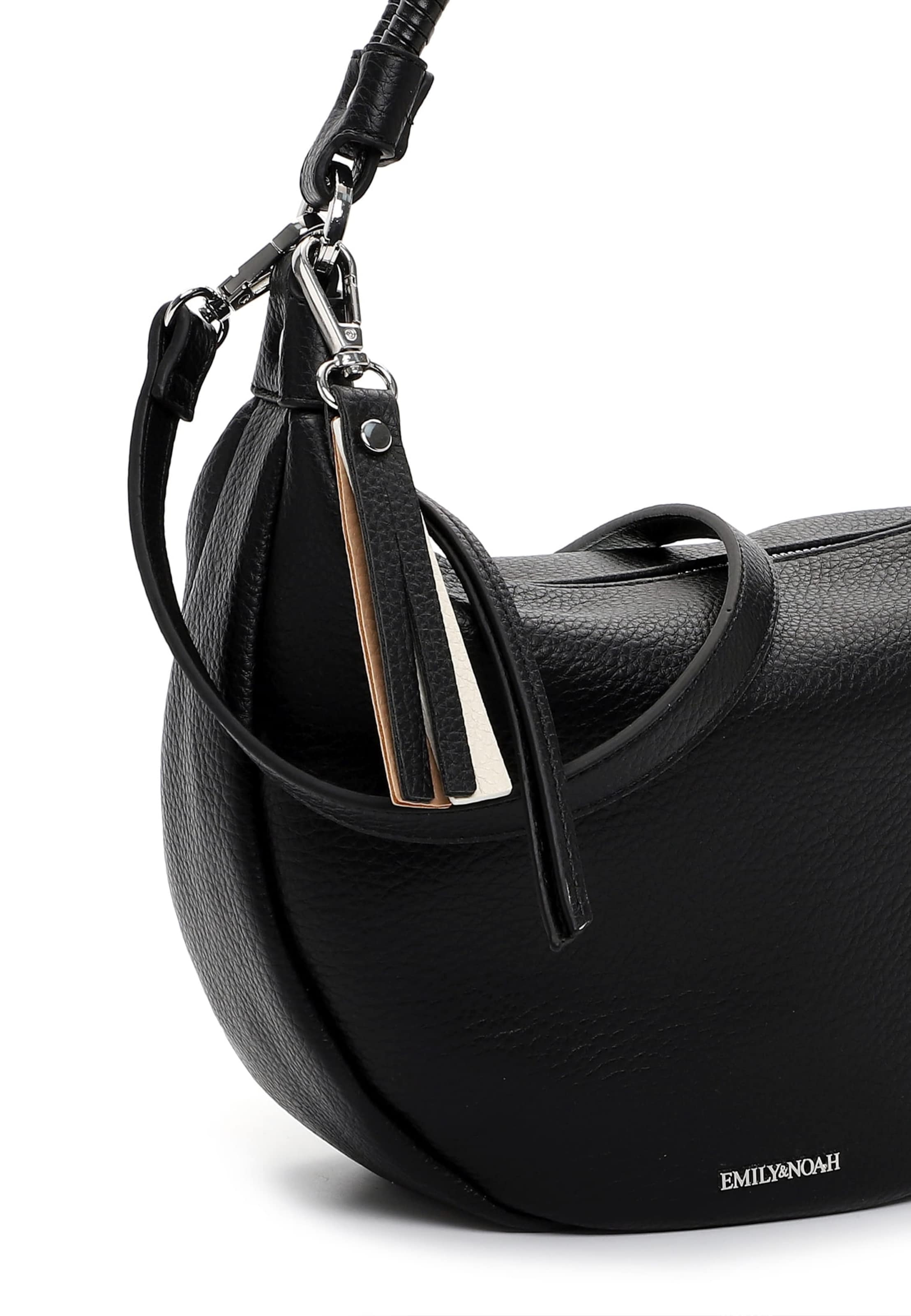 Emily & Noah Umhängetasche 'Jeanine' in Schwarz