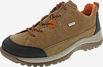 WALDLÄUFER Athletic Lace-Up Shoes in Brown: front