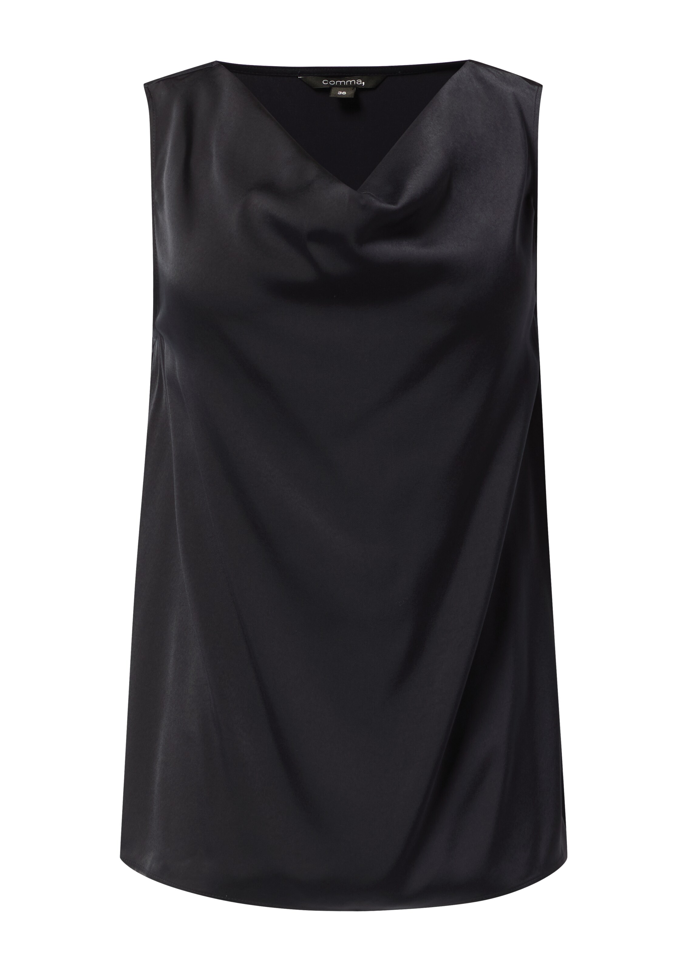 zils COMMA Blūze: no priekšpuses