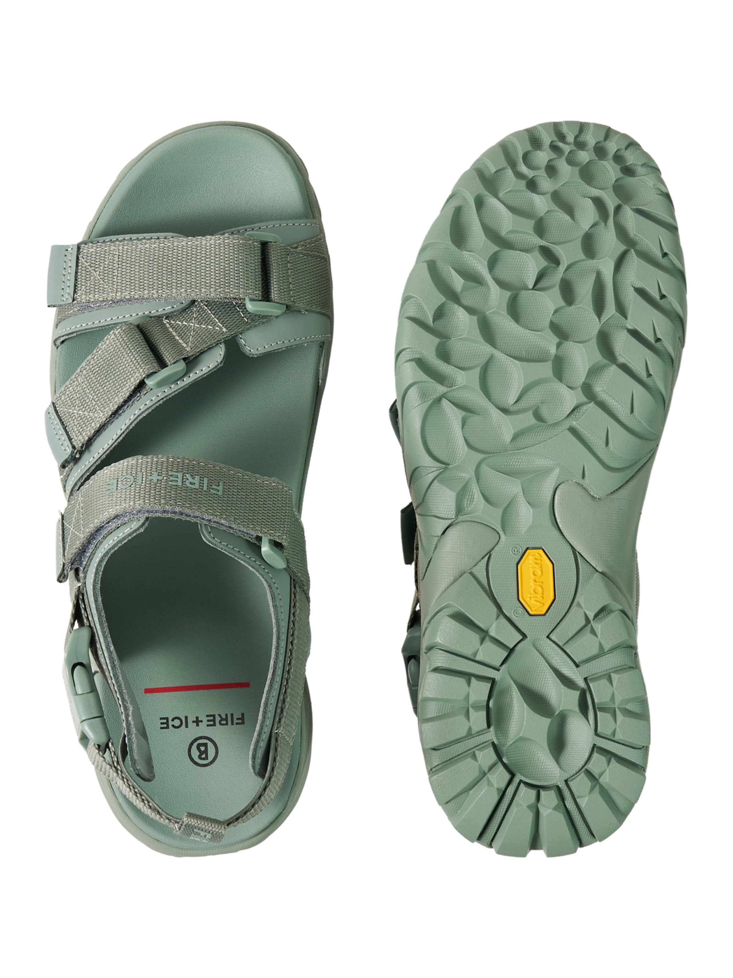 Bogner Fire + Ice Sandals 'Lake' in Green