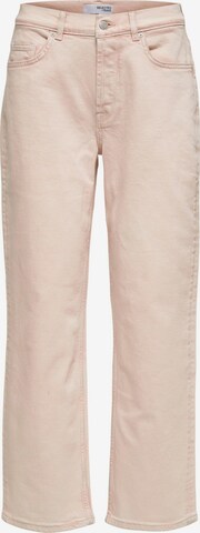 SELECTED FEMME Loosefit Jeans i rosa: framsida