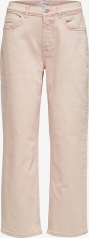 SELECTED FEMME Loosefit Jeans in Roze: voorkant