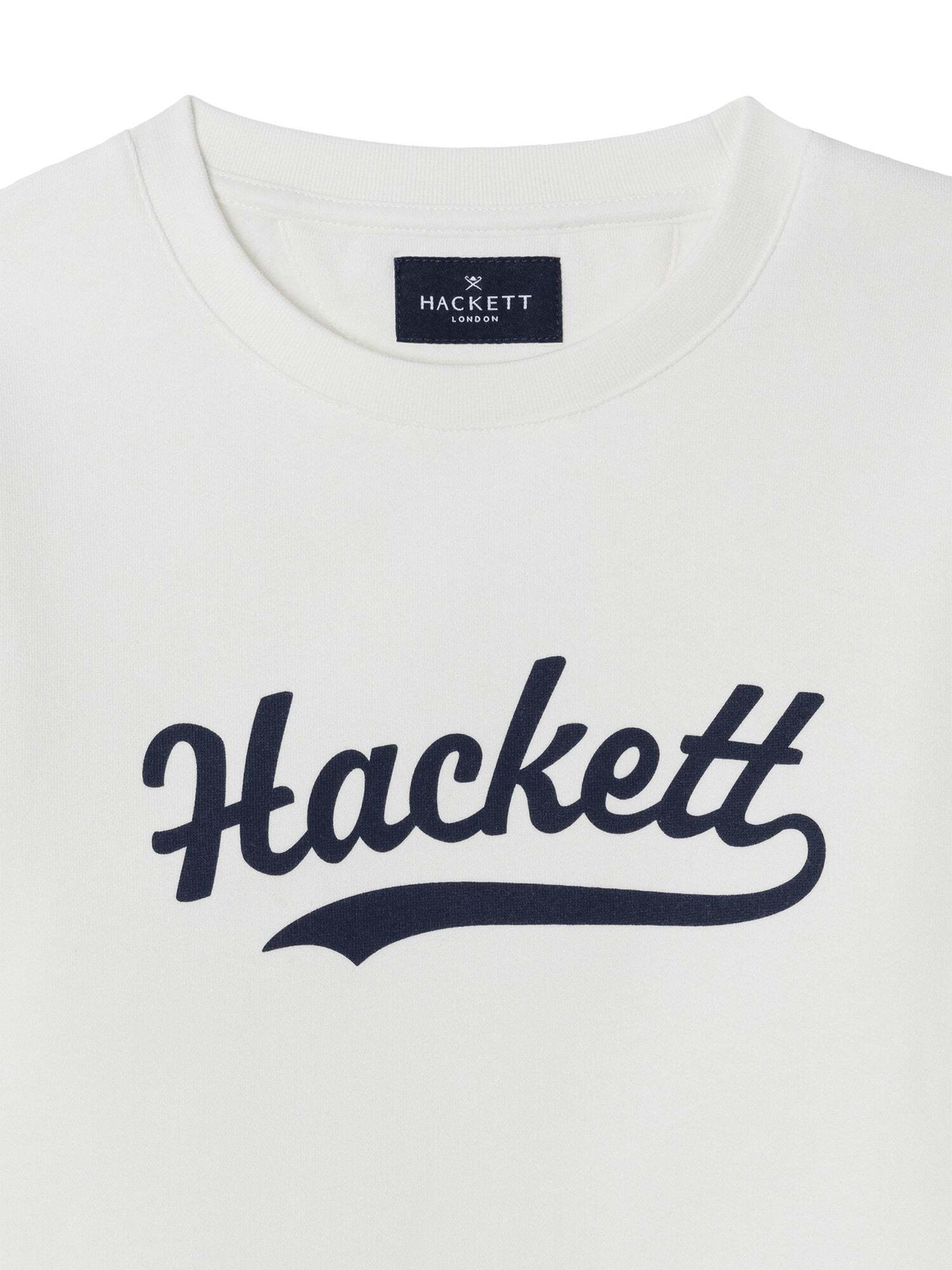 Hackett London Sweatshirt in Weiß