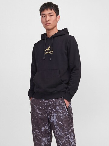 JACK & JONES Sweatshirt in Black