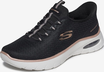 SKECHERS Slip-Ons in Black: front