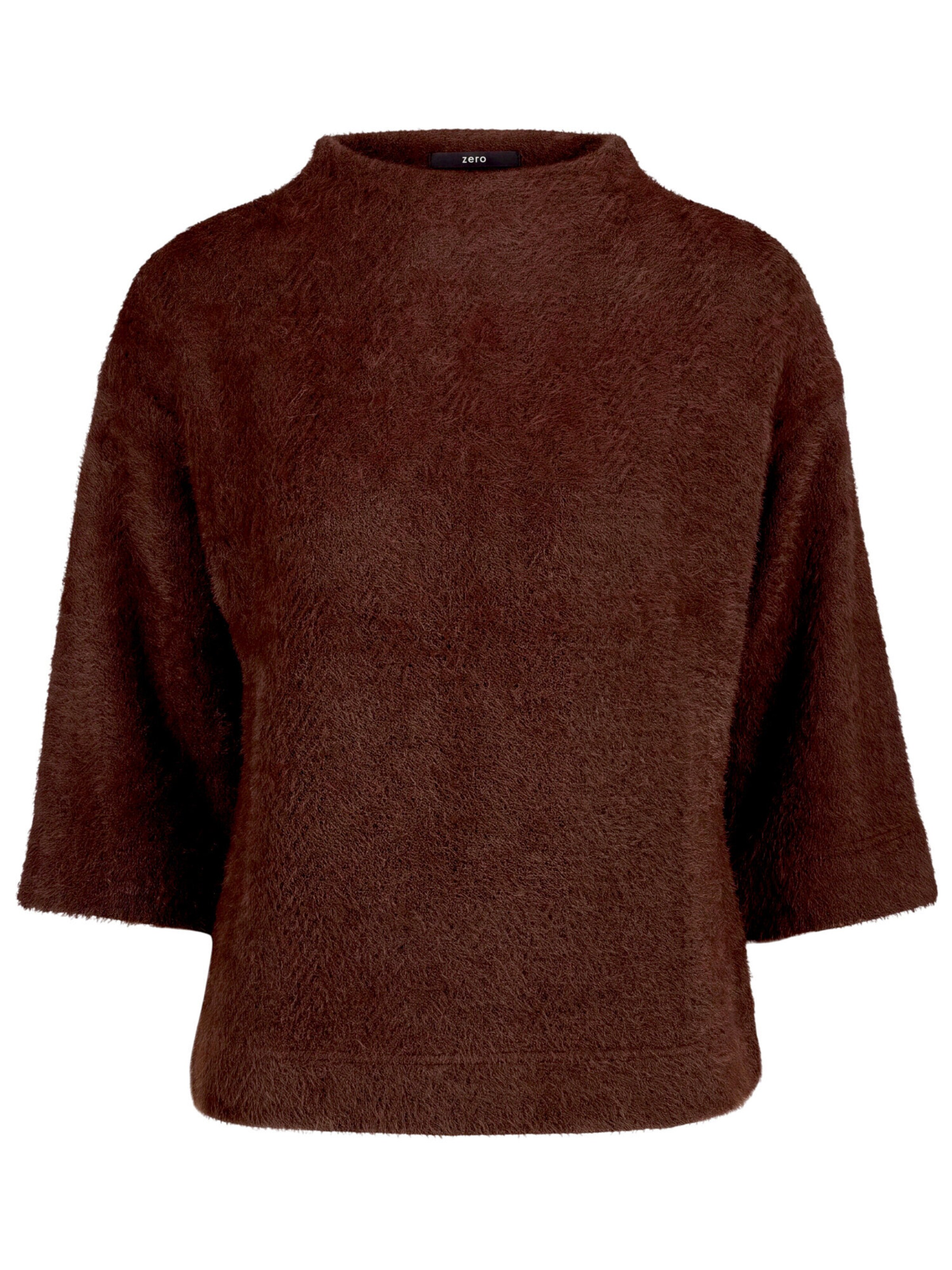 Pull-over zero en marron : devant
