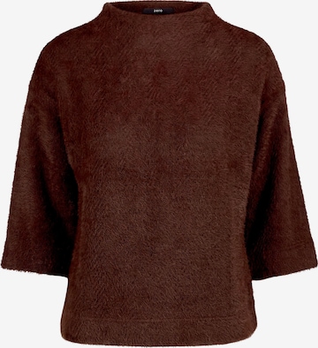 Pull-over zero en marron : devant