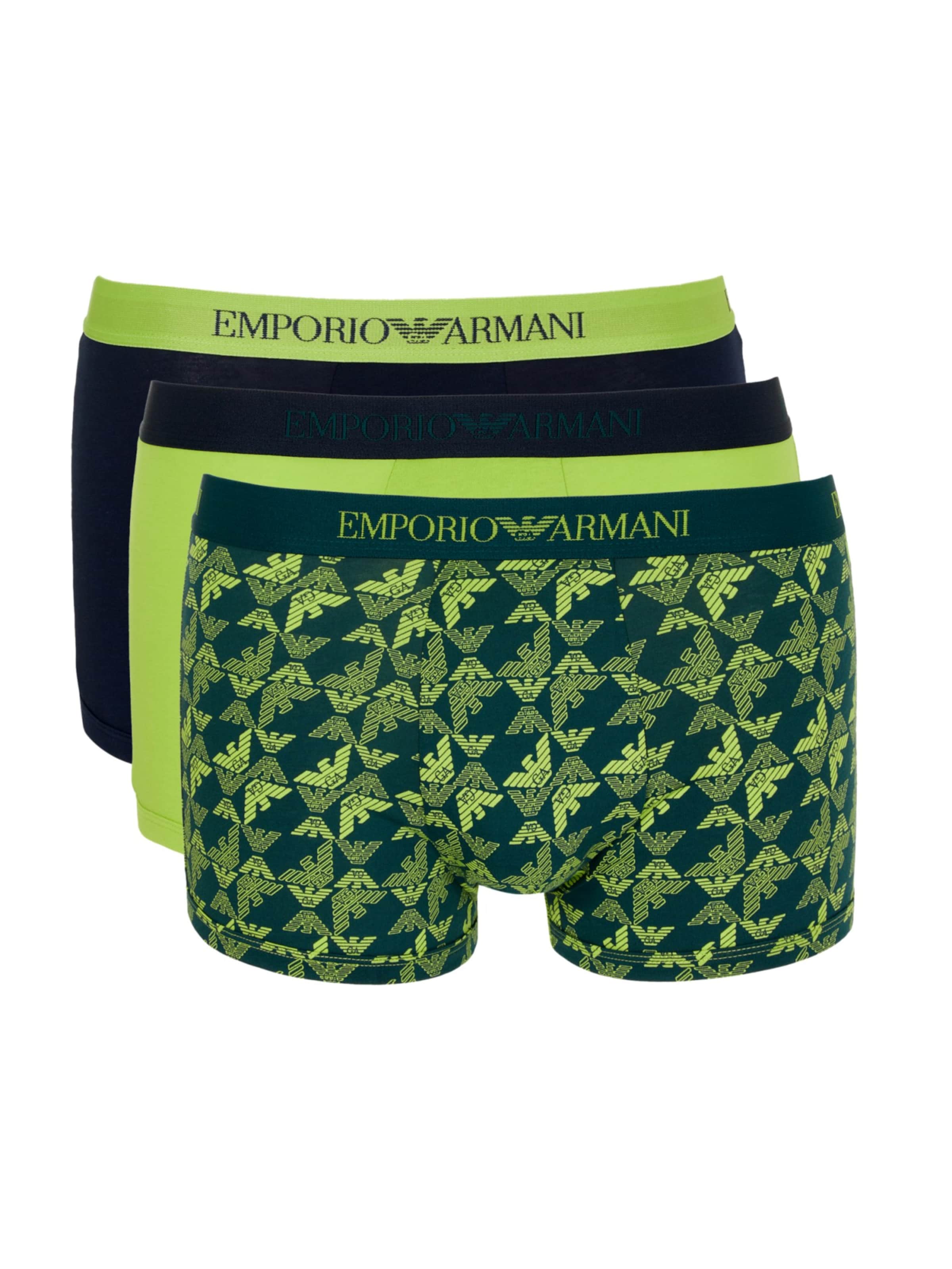 Emporio Armani Boksarice | zelena barva: sprednja stran