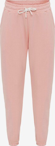 Tapered Pantaloni di Cool Hill in rosa: frontale