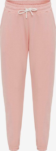 Effilé Pantalon Cool Hill en rose : devant