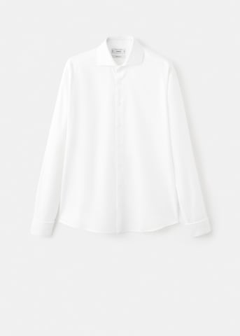 MANGO MAN Regular fit Button Up Shirt 'Bruce' in White