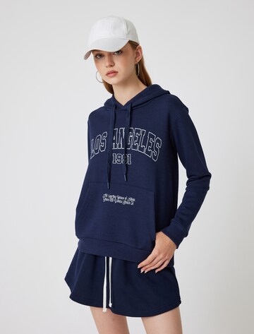 Koton Sweatshirt in Blue: front