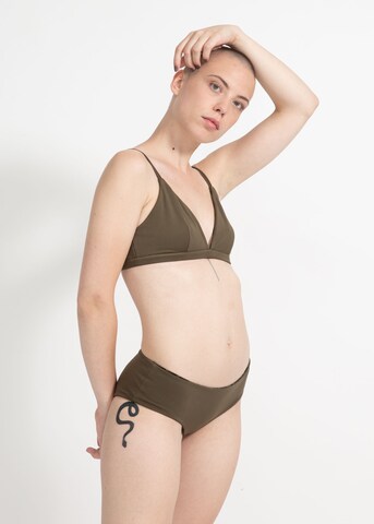 Boochen Triangel Bikinitop 'Amami' in Grün
