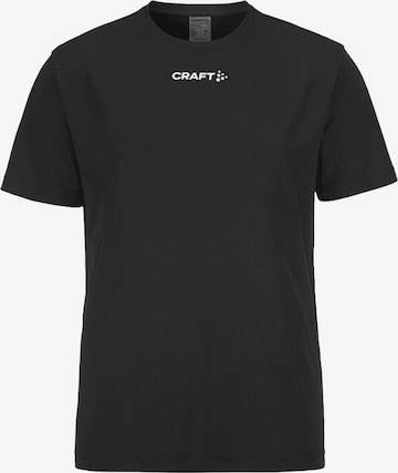 Craft T-Shirt in Schwarz: Vorderseite