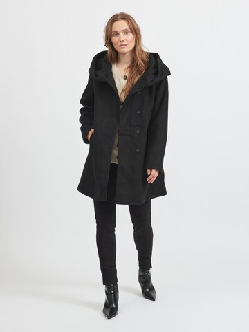 Manteau mi-saison 'Camua' VILA en noir