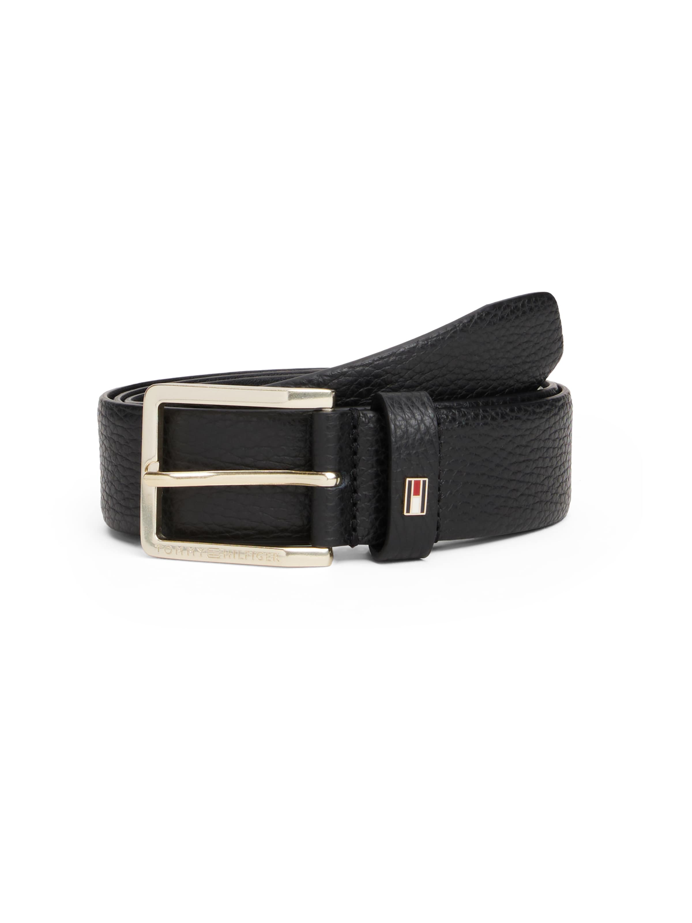 juoda TOMMY HILFIGER Diržas 'OLIVER': priekis