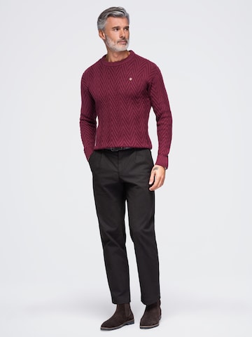 Ombre Sweater in Red
