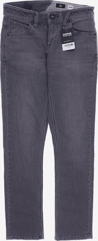Volcom Jeans in 28 in Grey: front