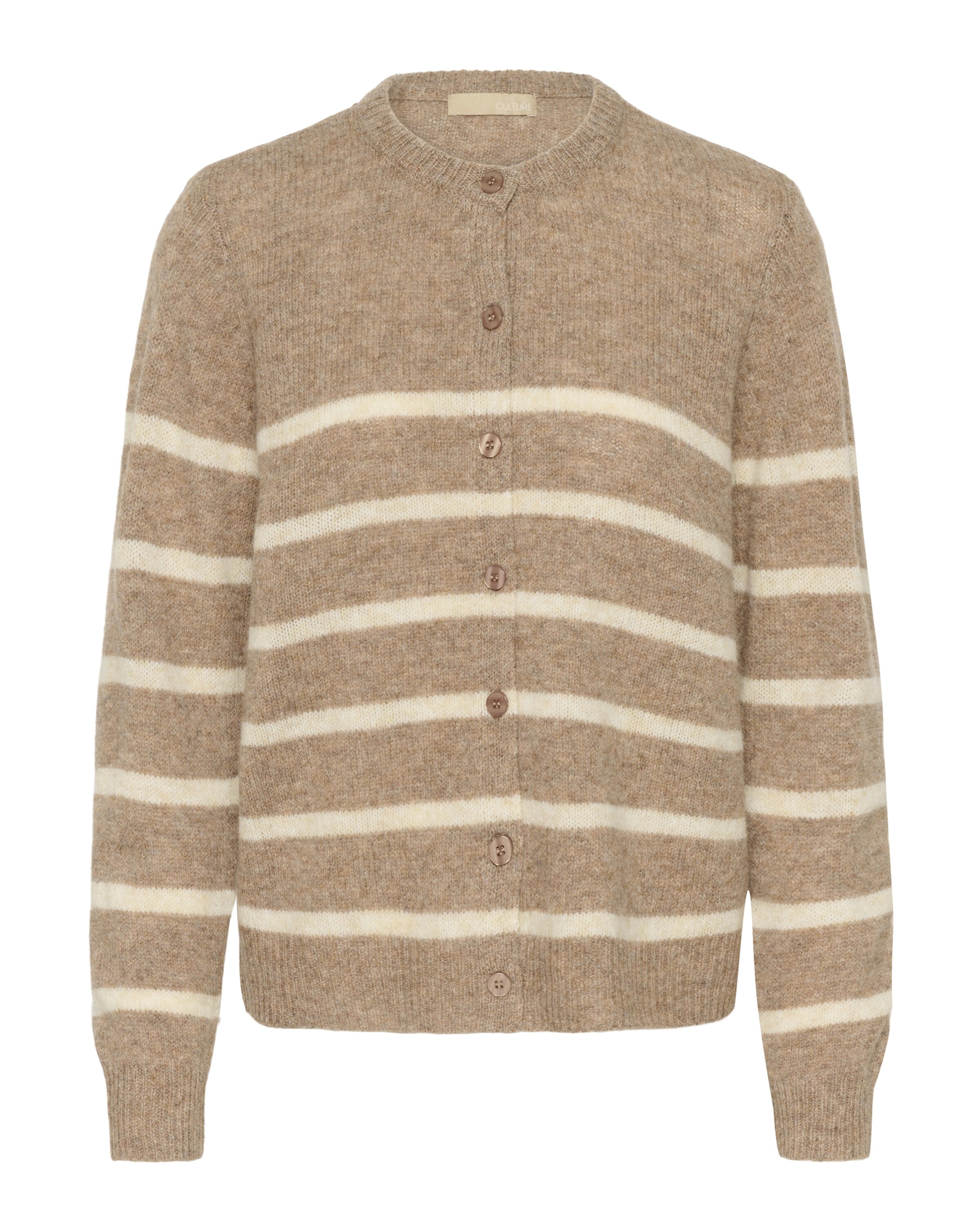 Cardigan 'Katrina' CULTURE en beige : devant